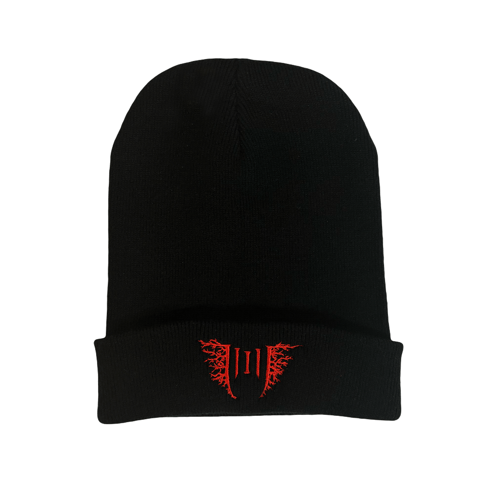 Emblem Beanie - Black
